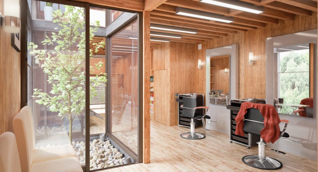 ヘアサロンサイトのメインビジュアル